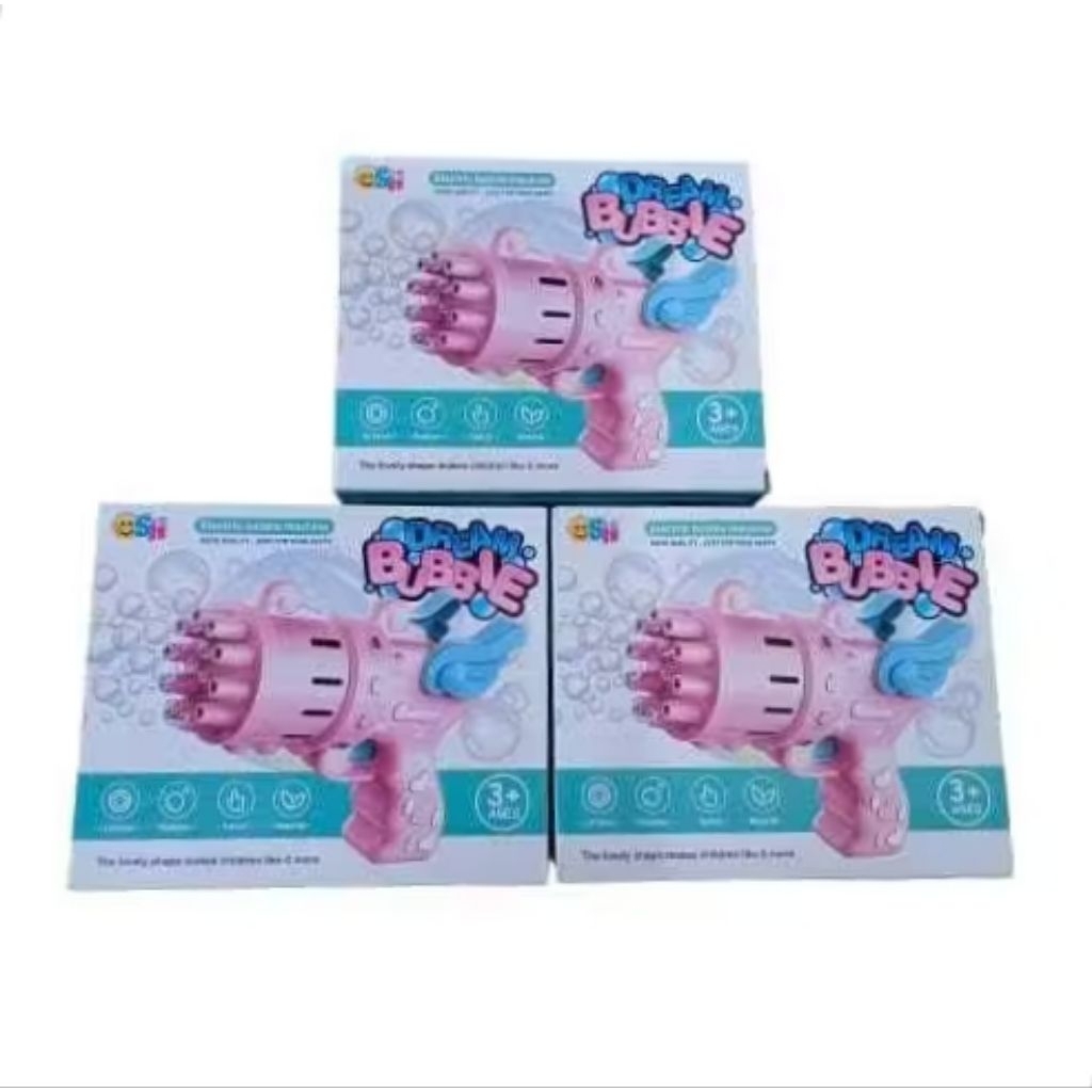 pistol balon gelembung sabun