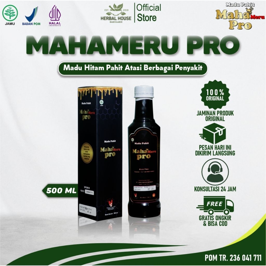 

Mahameru Pro - Madu Pahit - Madu Hitam - Madu Kesehatan - Suplemen Kesehatan
