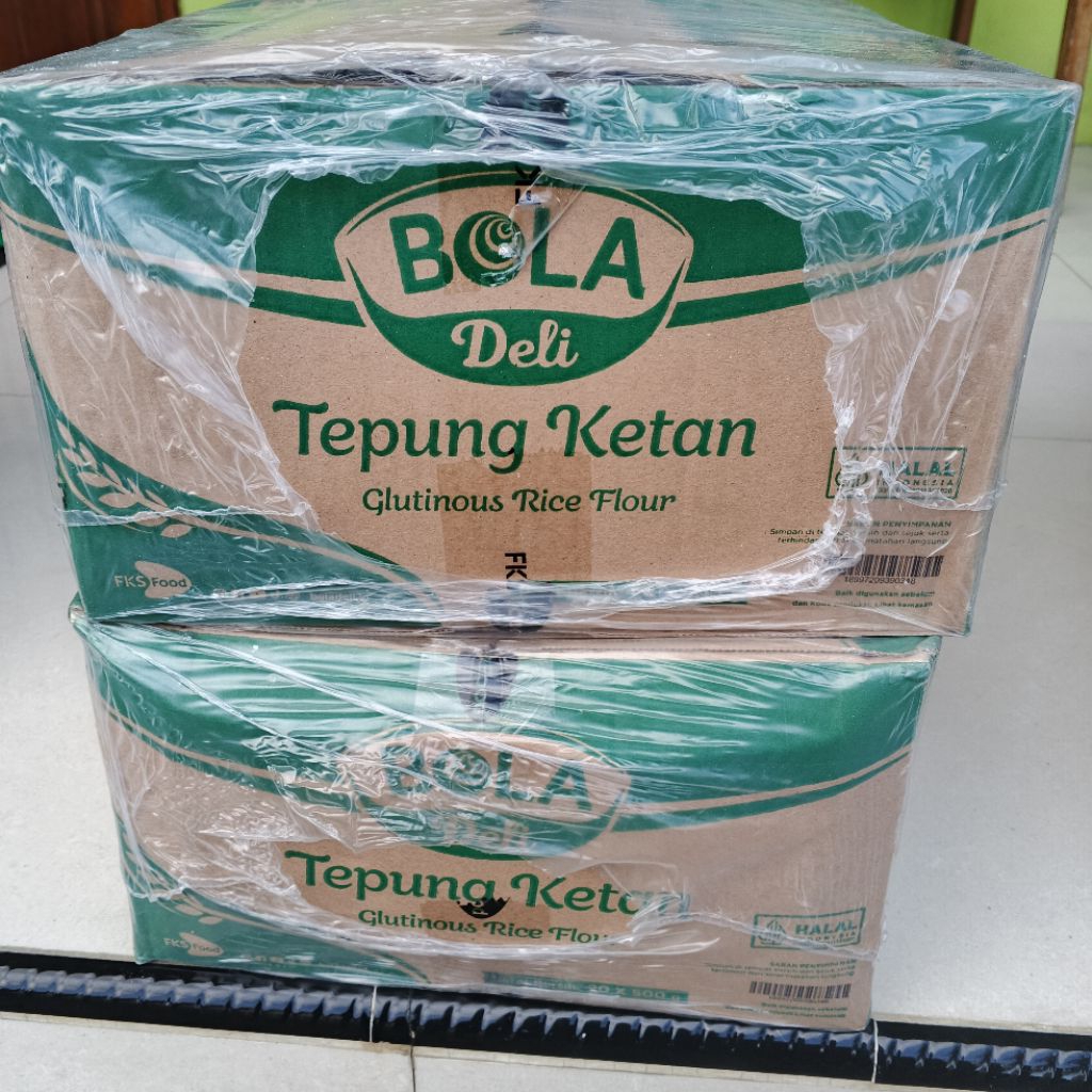 

Paket 2 Dus Tepung Bola Deli Ketan 500gr