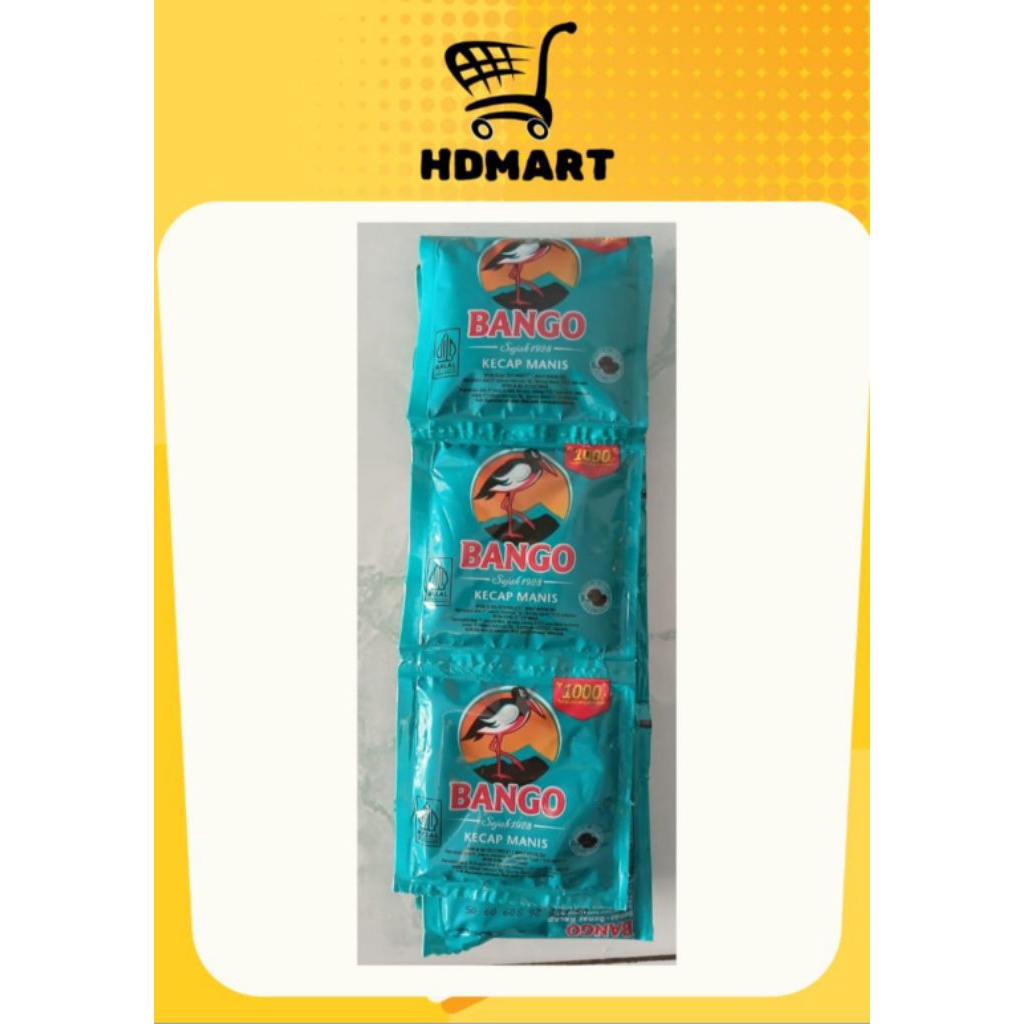 

kecap bango 25gr (12 sachet)