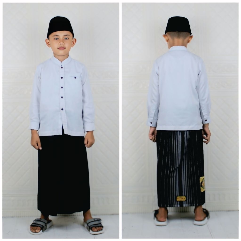 sarung instan/rok wadimor tumpal garis anak dan remaja