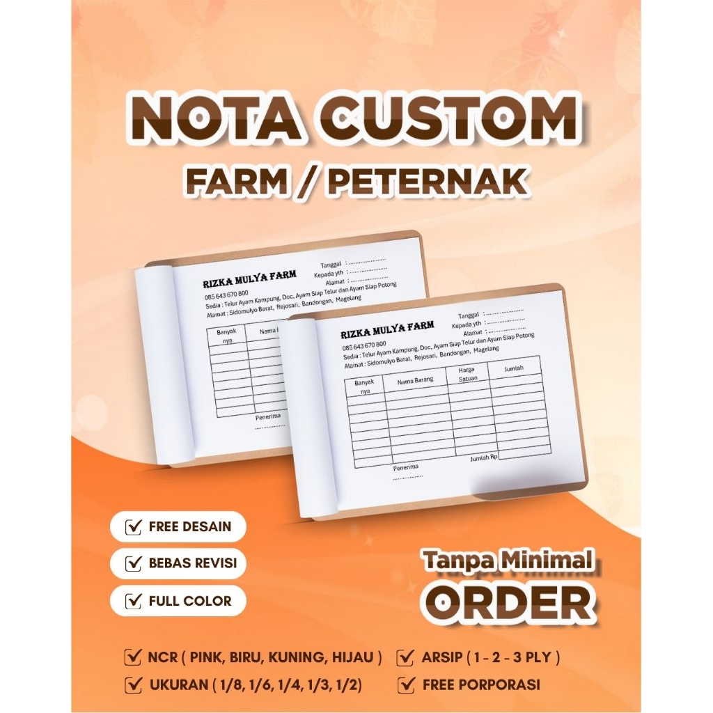 

NOTA PETANI | NOTA PETERNAKAN | NOTA PETERNAK | NOTA TERNAK | NOTA CUSTOM JOGJA | CUSTOM NOTA SLEMAN | NOTA SATUAN | NOTA ECERAN