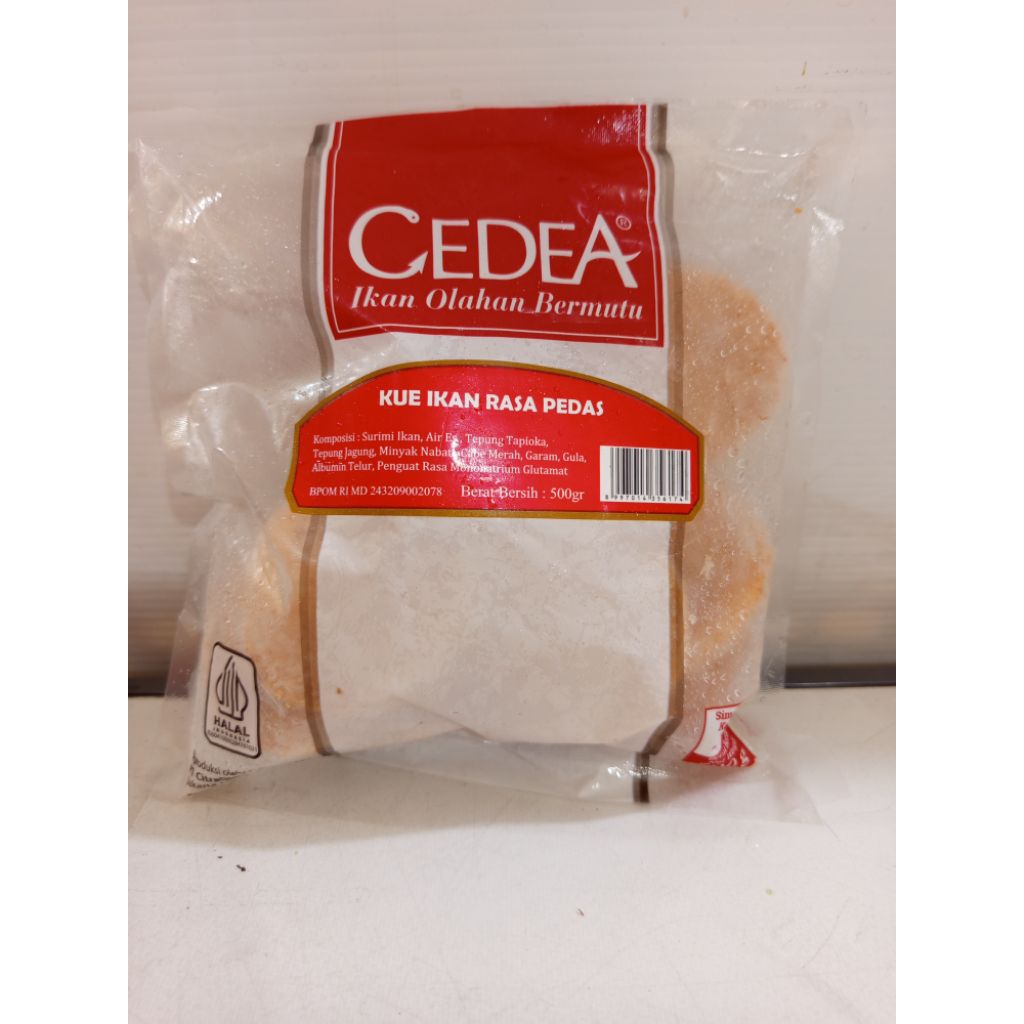 

CEDEA kue ikan pedas 500gram