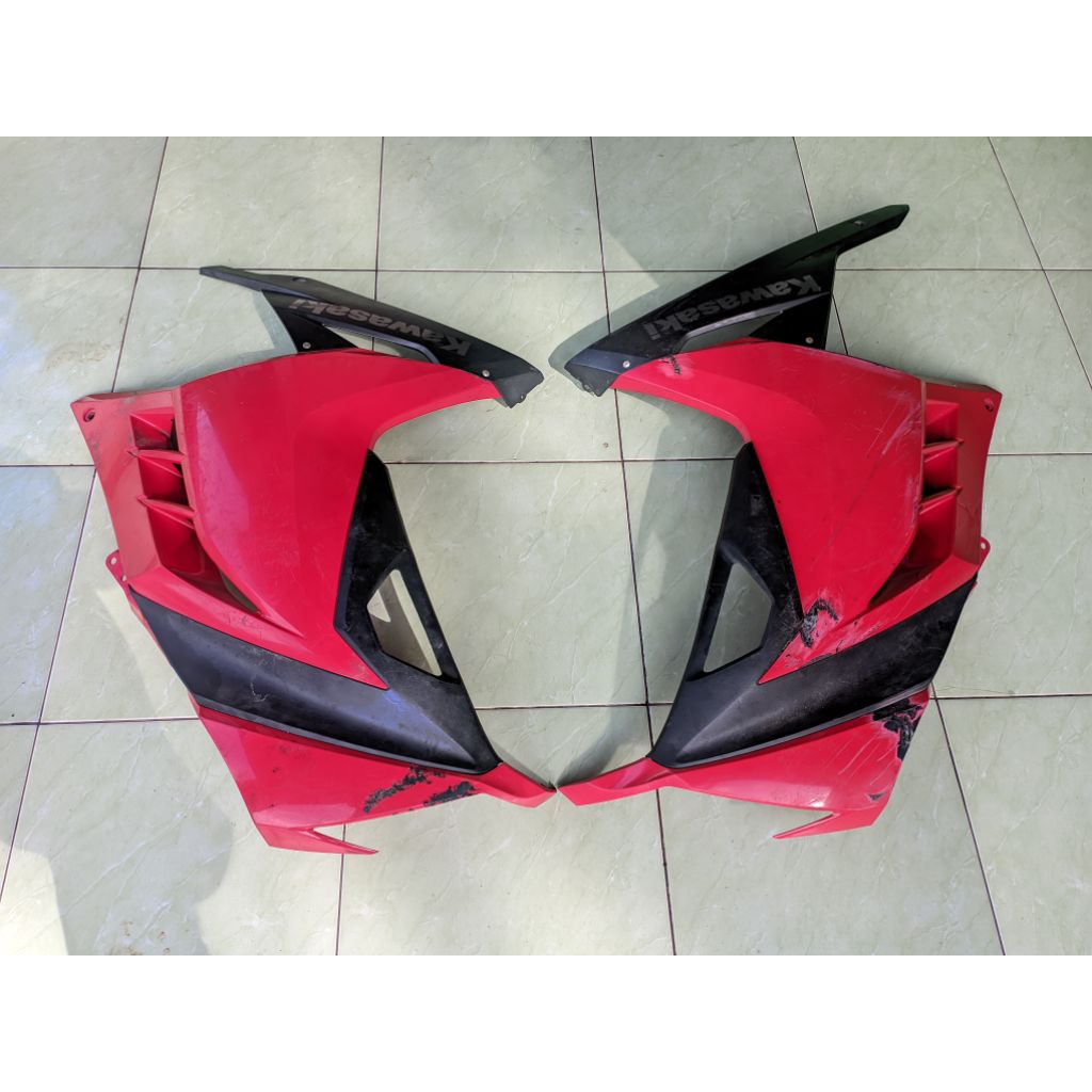 sayap fairing Kawasaki ninja 250 FI 2012 2013 55028 0509 ABS original copotan motor asli deler noken