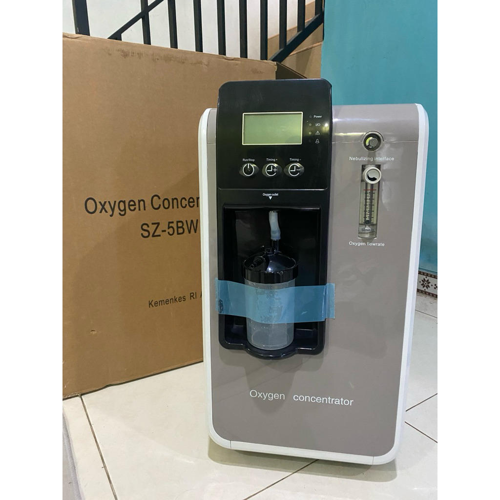 Oxygen Concentrator 5 lpm Grade Medis standar kemenkes