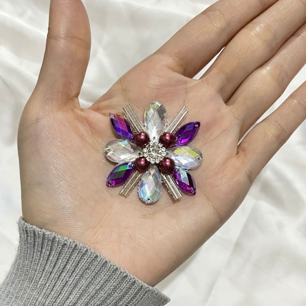Payet Leher dan Dada/ Payet Kebaya/ Payet Cantik / Payet Pinggang/Bisa Costum Warna/Olive
