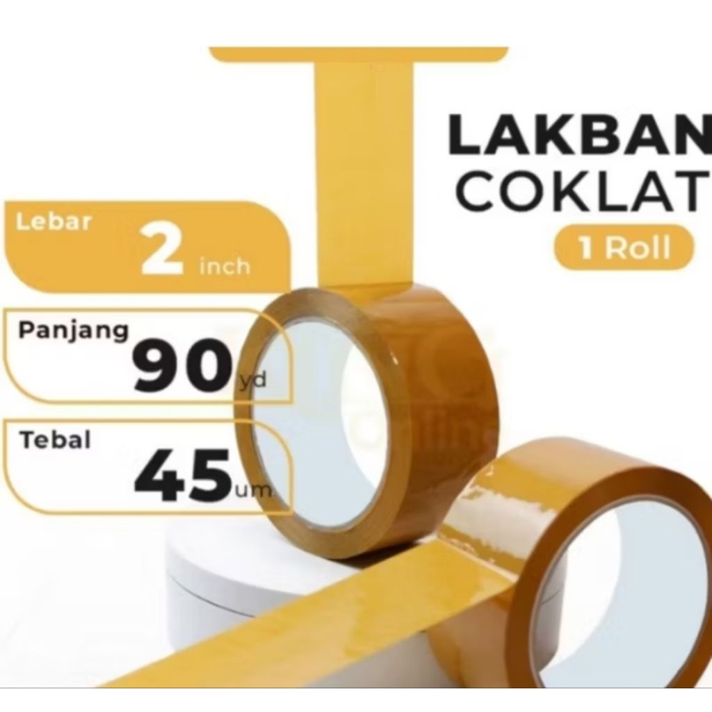 

LAKBAN BENING & COKELAT / OPP PACKAGING / ISOLATIP / SOLASI ONLINE TAPE