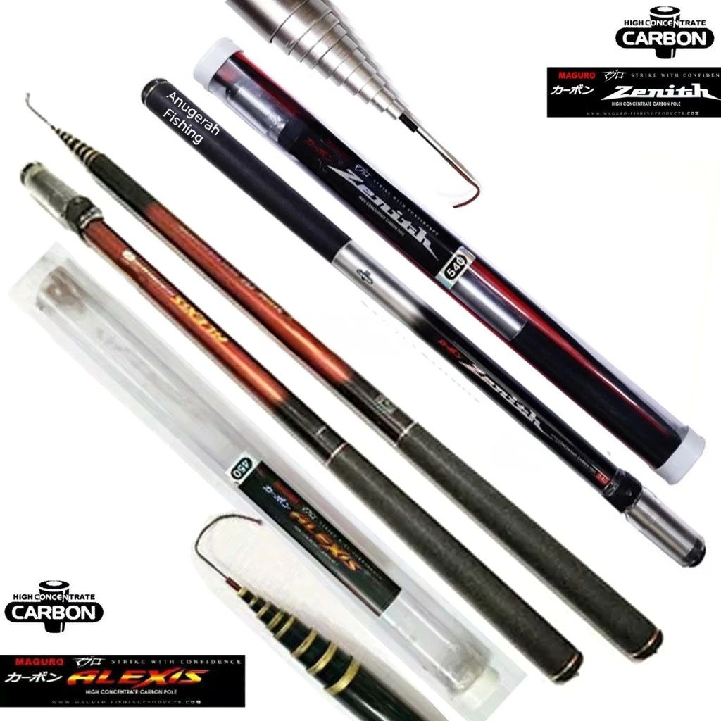 Joran MAGURO ALEXIS | MAGURO ZENITH | Joran Tegek | Alat pancing original