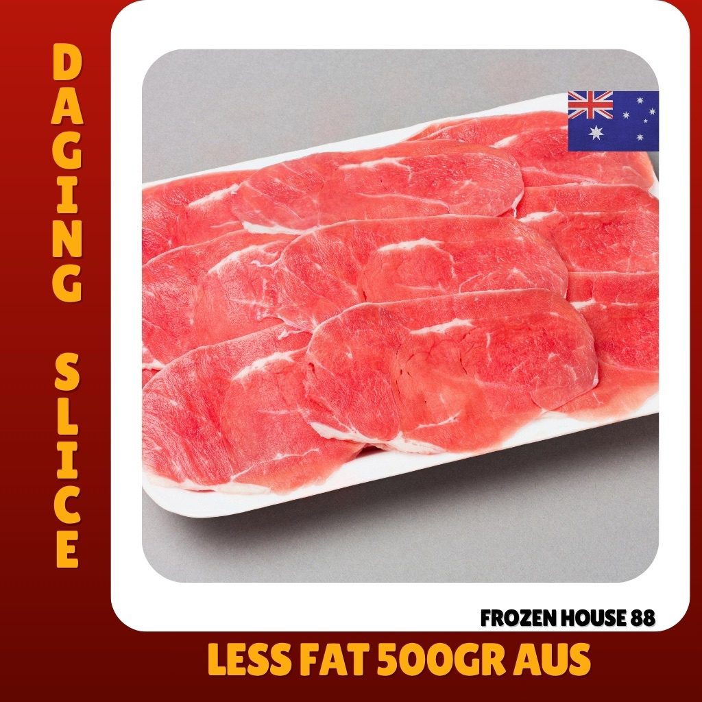 

Daging slice less fat 500gr Australia
