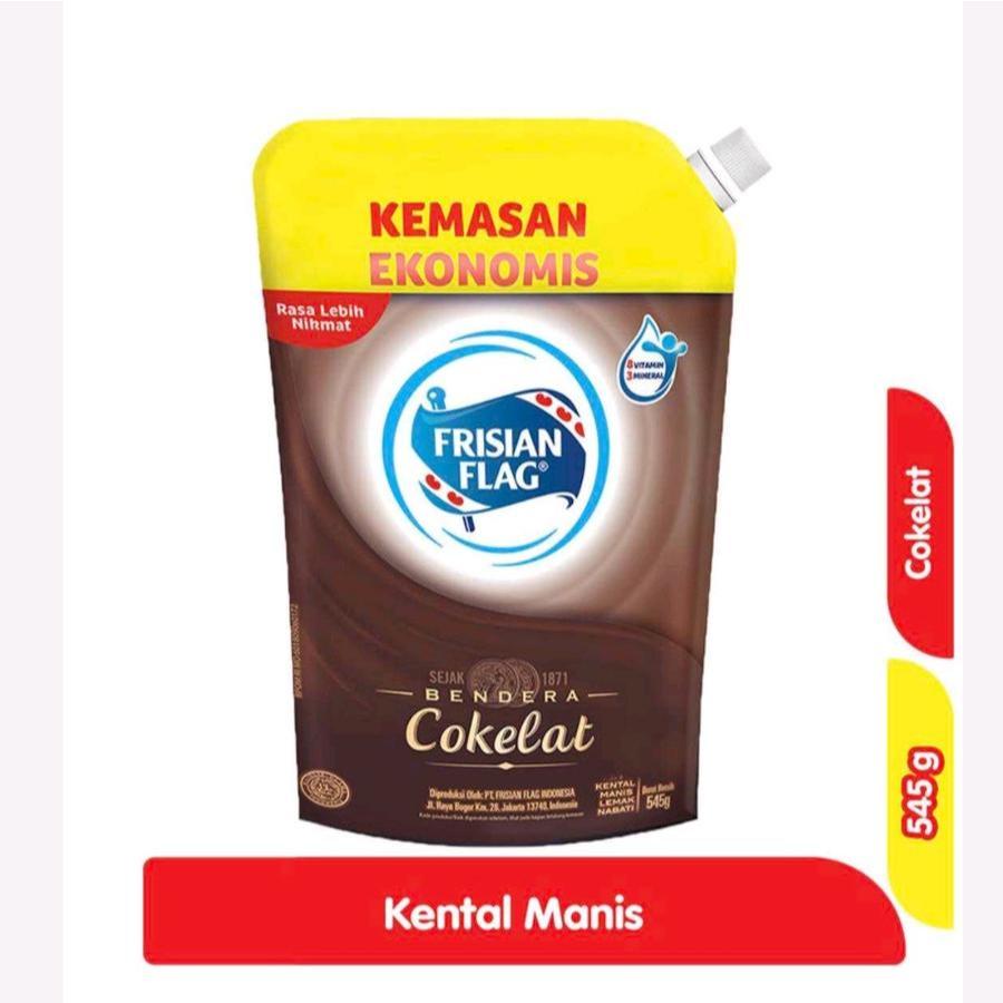 

Susu Kental Manis Bendera 545 gram Frisian Flag Chocolate Coklat