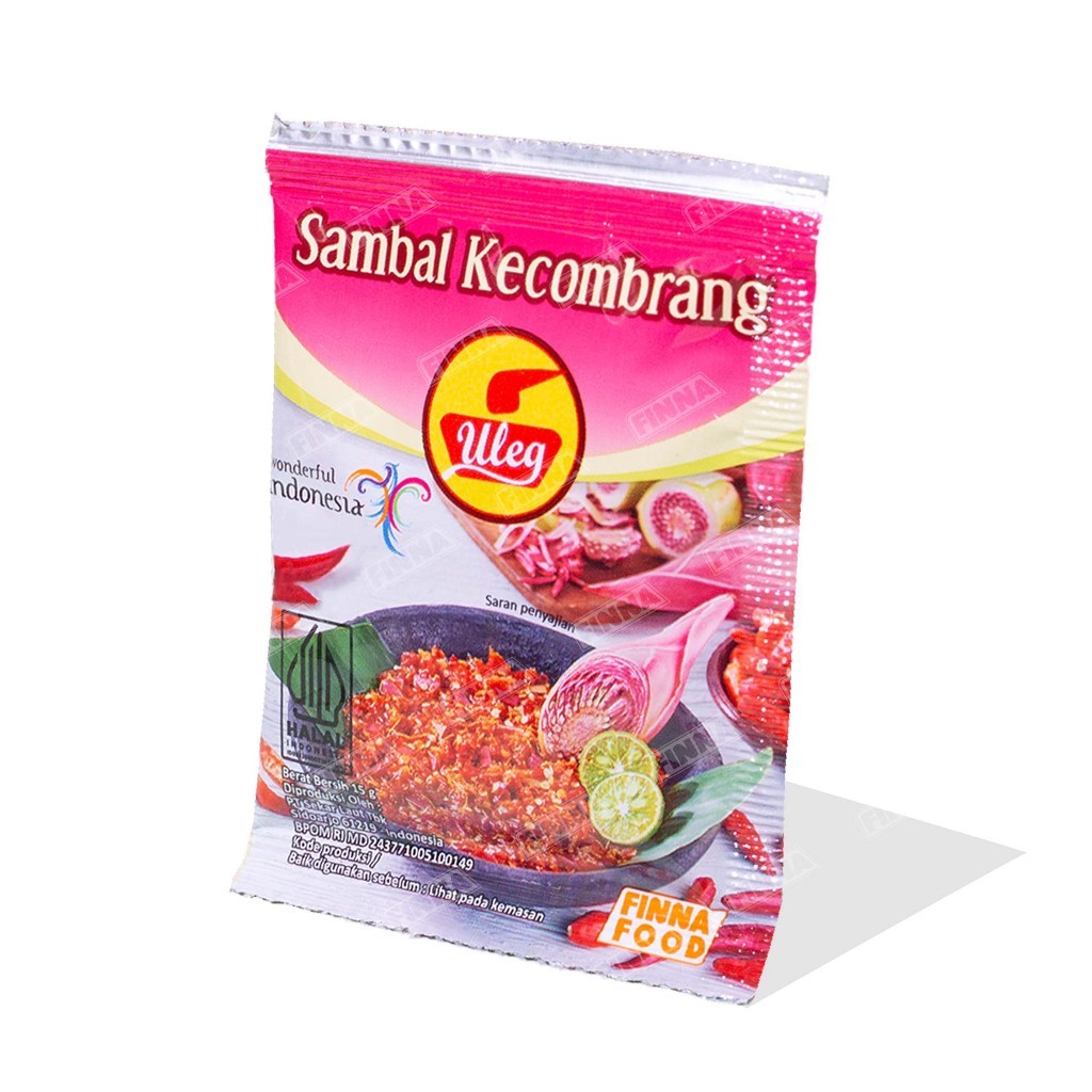 

Finna Uleg Sambal Kecombrang / Sambal Bajak Sachet 15gram