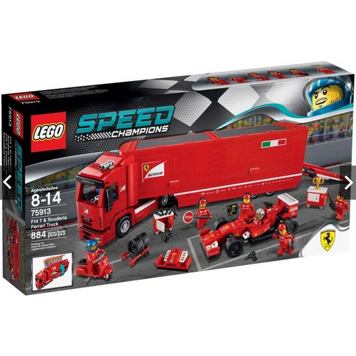 SKUYY LEGO SPEED CHAMPIONS 75913 - F14 T & SCUDERIA FERRARI PACKING AMAN