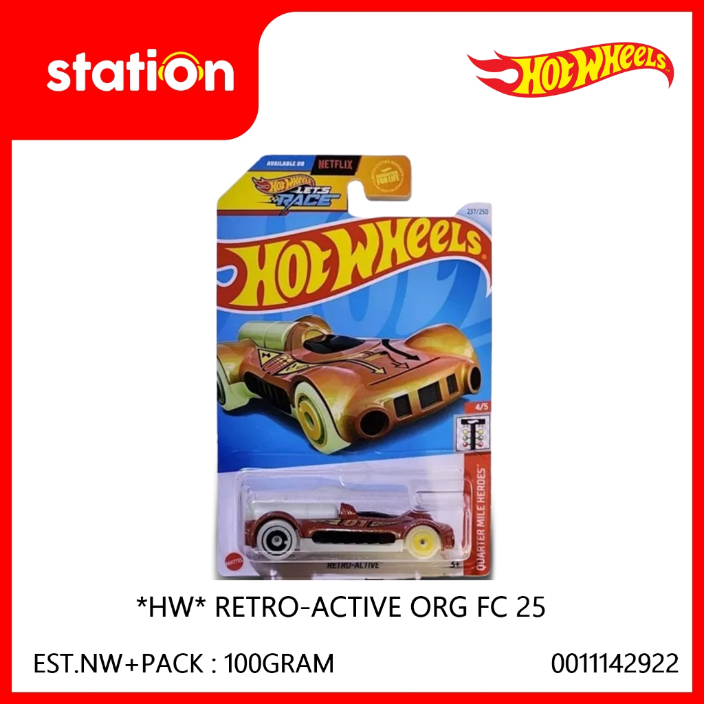 HW HOT WHEELS  RETRO-ACTIVE FC - DIECAST