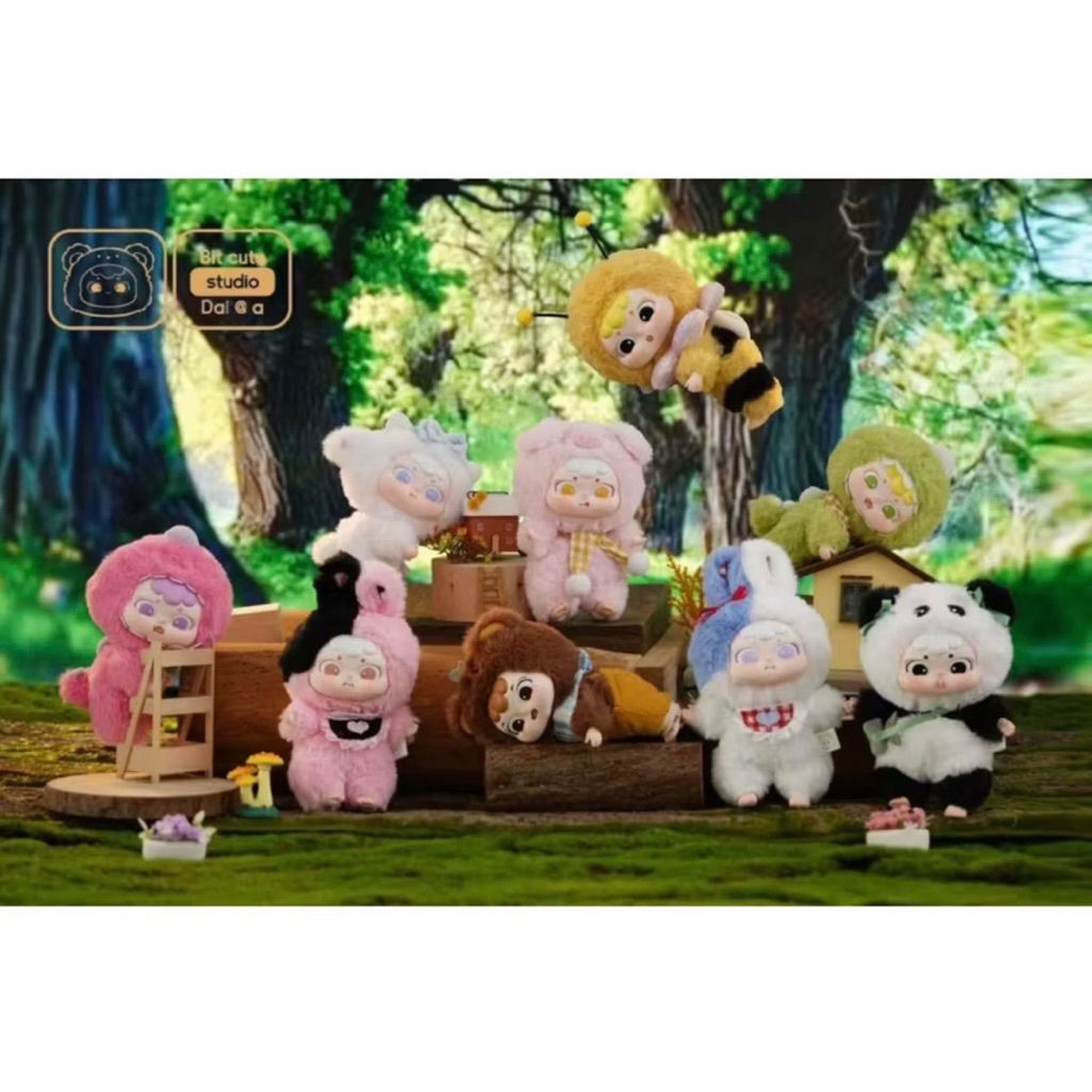 DAI’S ANIMAL CRAZY PARTY PLUSHY ORIGINAL WHITE RABBIT GANCI