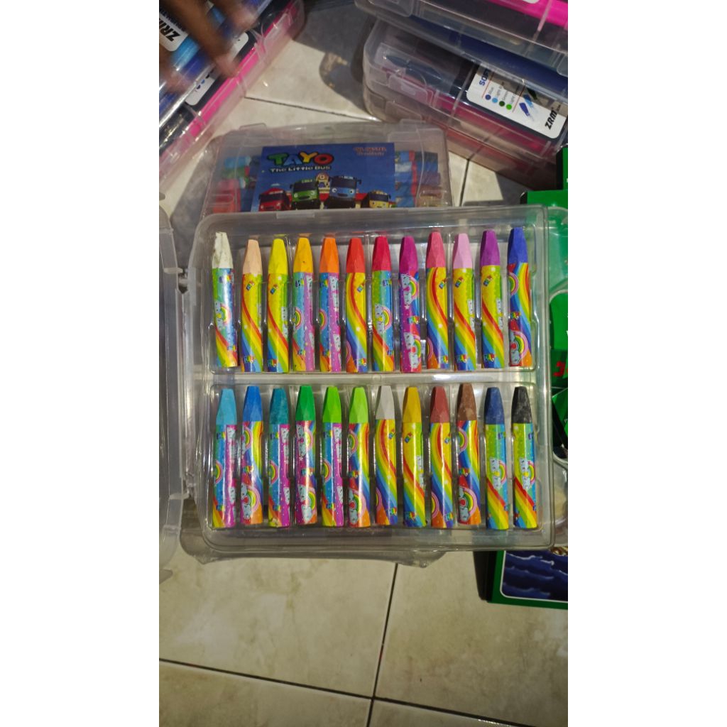 

KRAYON / CRAYON OIL PASTEL ISI 24 WARNA, LIMITED EDITION