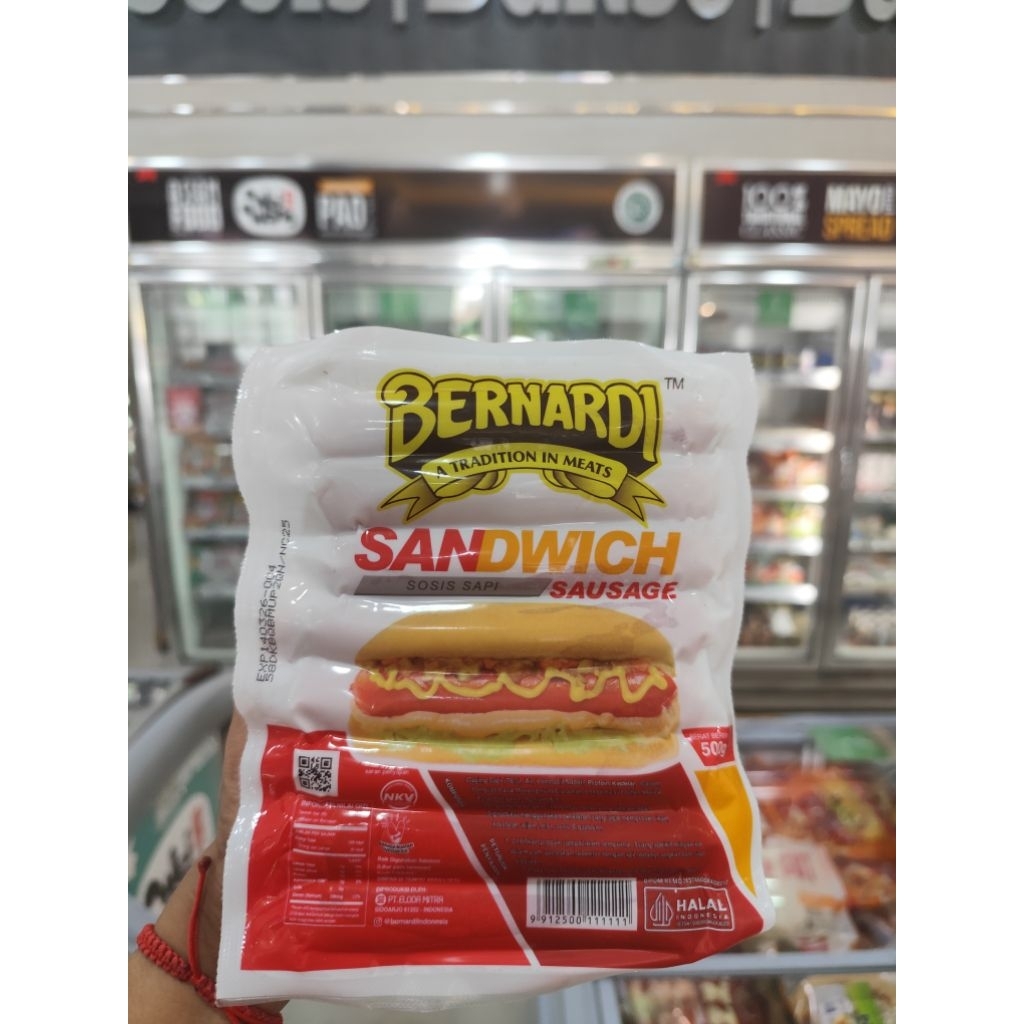 

Bernardi Sosis Sandwich 500 gr