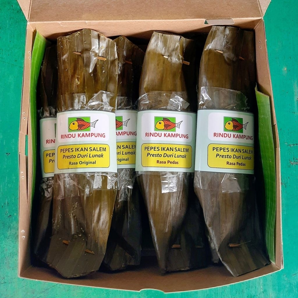

Pepes Ikan Salem Dipresto isi 6