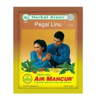 

AIR MANCUR jamu serbuk pegal linu -sachet