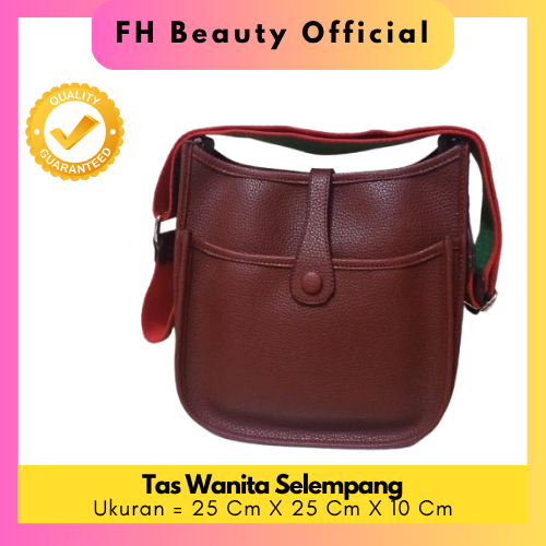 Tas Wanita Selempang Warna Merah