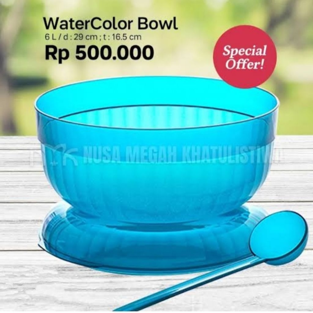 Bowl 6 Liter Tupperware+ ladle