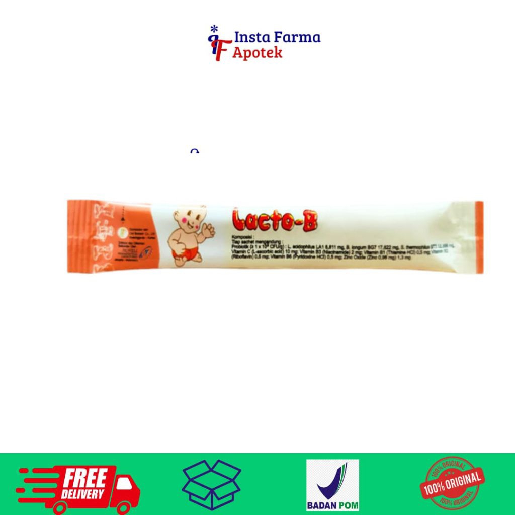 Lacto B 1 Sachet Suplemen Pencernaan bayi