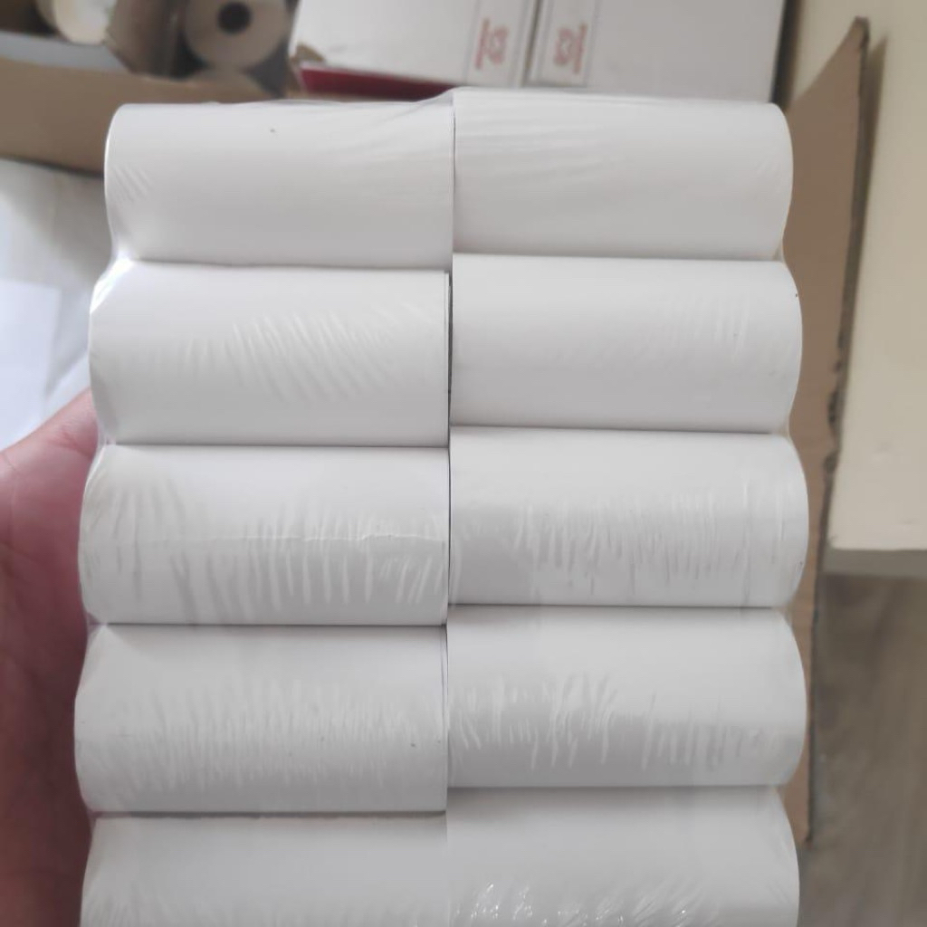 

PAKET 20 PCS kertas thermal 57x30 FULL KERTAS