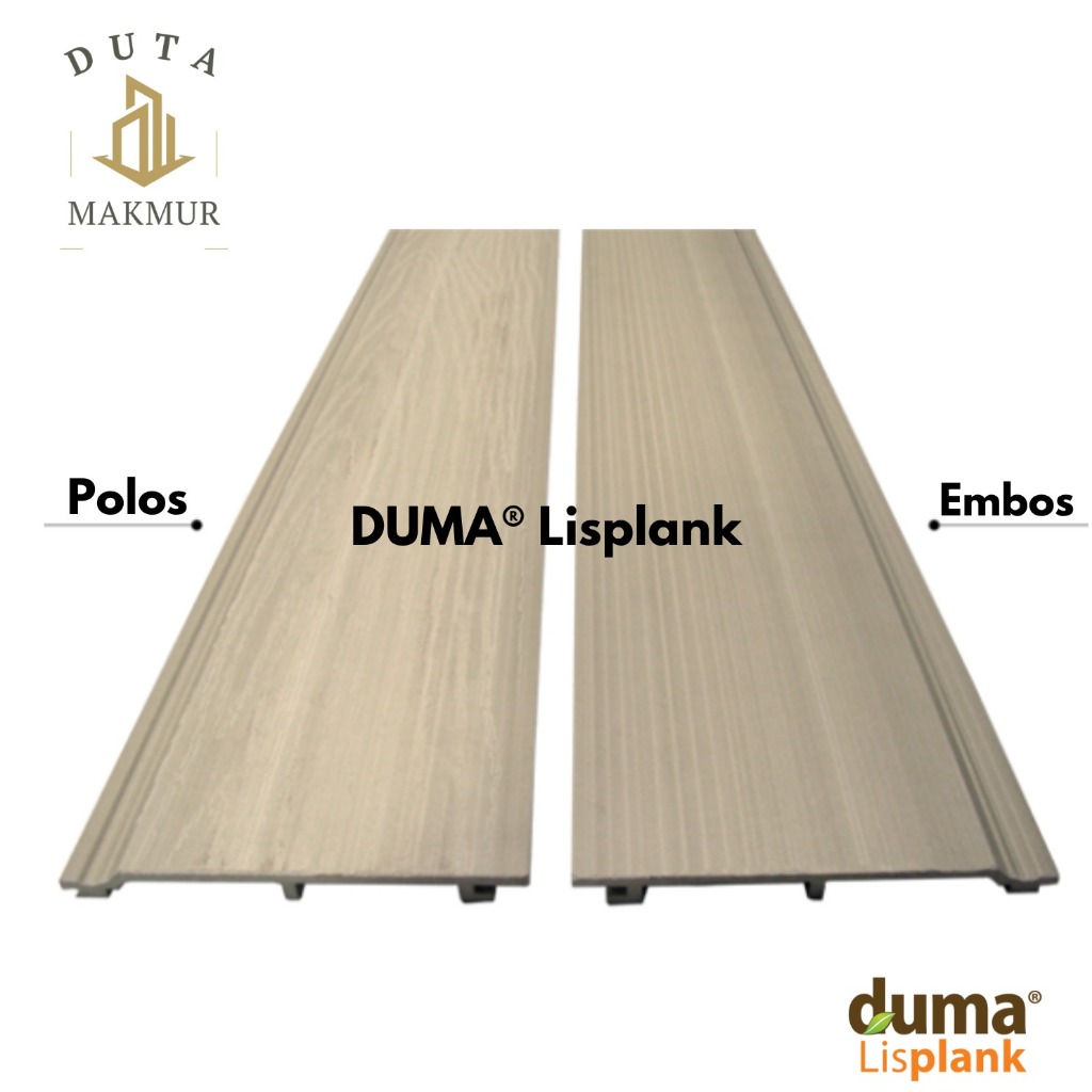 DUMA LISPLANK BAHAN WPC PELAPIS DINDING DAN PLAFON