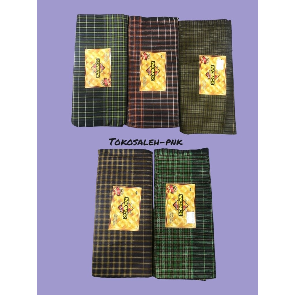 Sarung Wadimor Motif Kotak