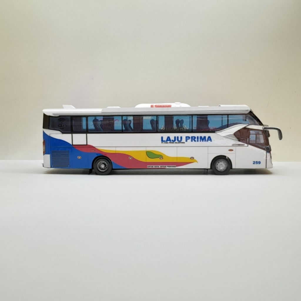 Miniatur Bus LAJU PRIMA laksana sr2