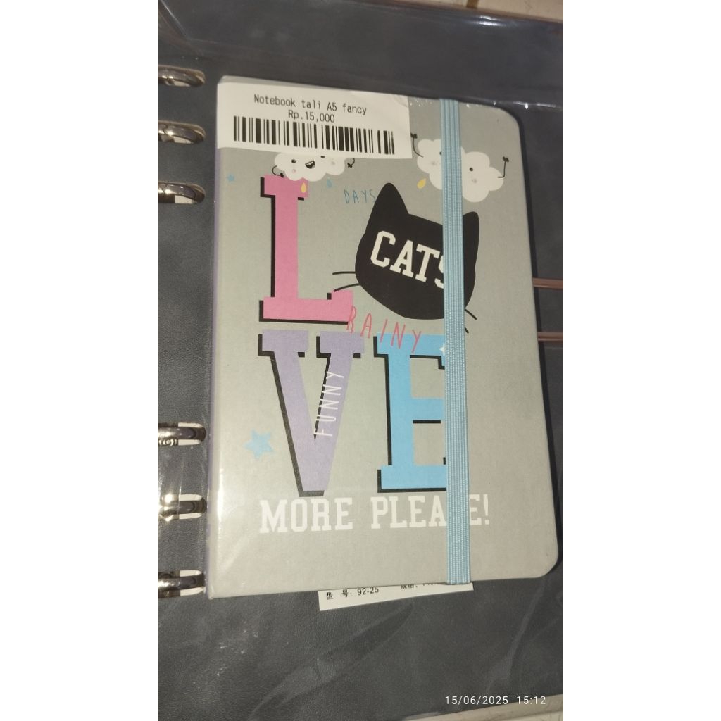 

INDAH JAYA STORE|NOTEBOOK TALI KARAKTER KECIL