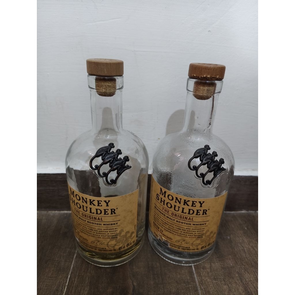 botol kosong monkey shoulder