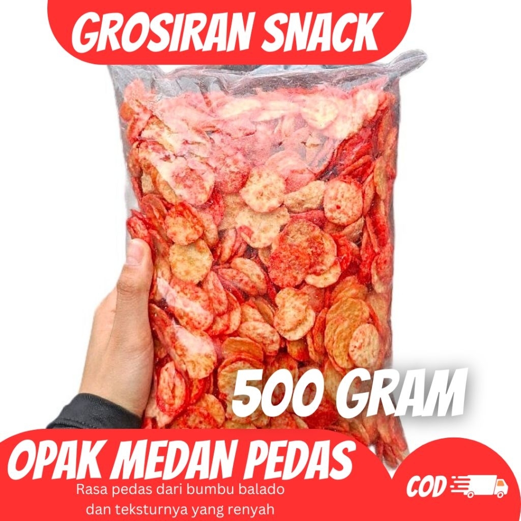 

( 500 GRAM ) Opak Medan Balado