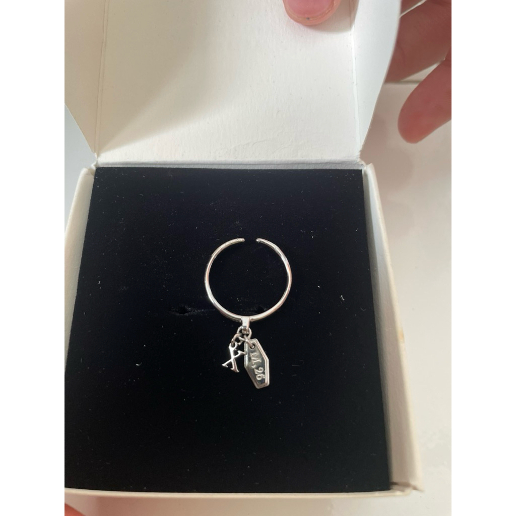 Artist Birthday Initial Ring Xiumin / Cincin Official Xiumin /Xiumin exo