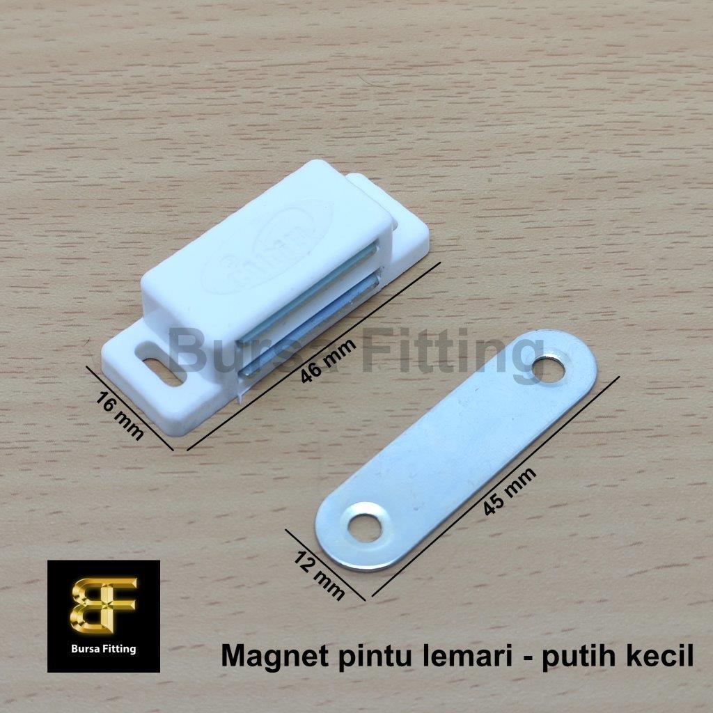 Magnet pintu lemari kecil / penahan pintu / magnet lemari kayu / penahan pintu lemari