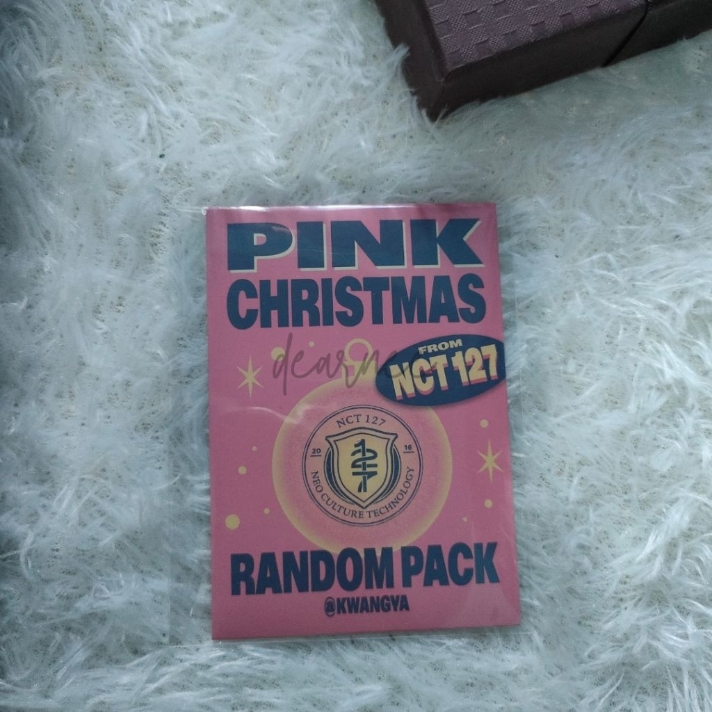 PINK CHRISTMAS - PHOTO CARD RANDOM PACK NCT 127 SEALED