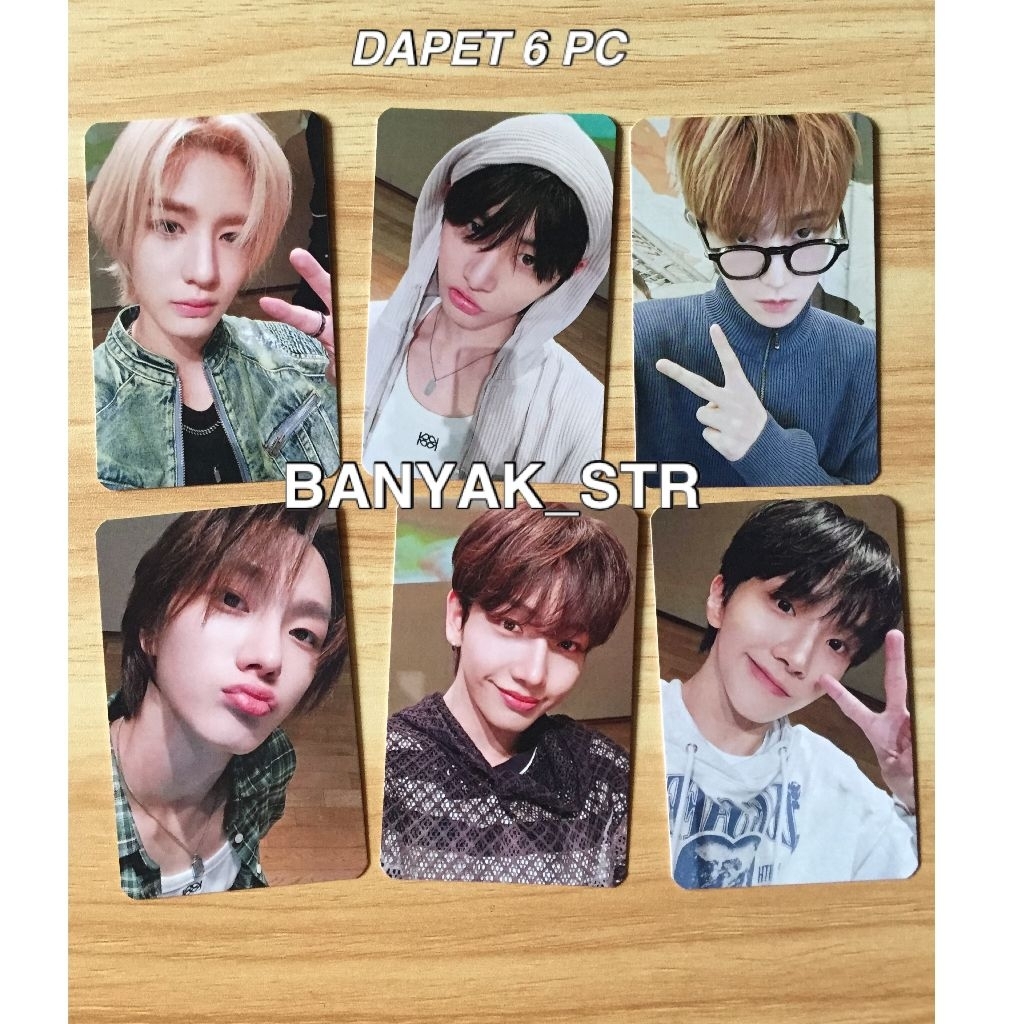 [READY STOCK] 6 PHOTOCARD SELCA BOYNEXTDOOR / PHOTOCARD TAESAN LEEHAN JAEHYUN WOONHAK SUNGHO RIWOO S