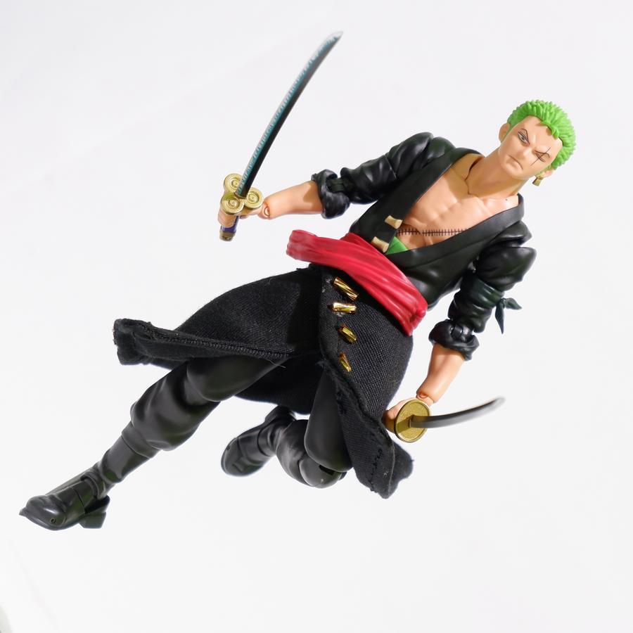 Rok SHF Zoro Custom Wired Skirt Kimono SHF Roronoa Zoro One Piece