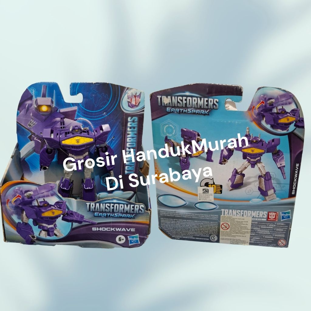 Transformers EarthSpark Warrior Shockwave - TFOF8577.ORIGINAL & SEGEL.READY SIAP KIRIM