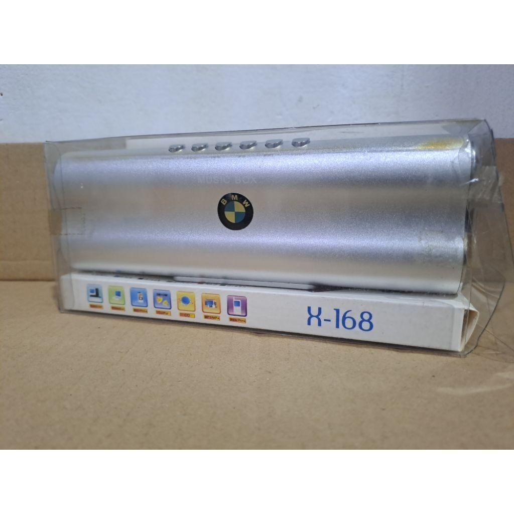 Mini Music Box Pc /Laptop/Fm Tuner/Sd Card /Usb with Speaker X - 168 .