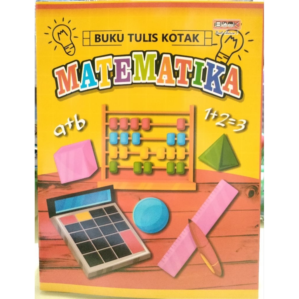 

BUKU TULIS PENDEK KOTAK KECIL/MATEMATIKA iBOOK ISI 38 LEMBAR (1 PACK ISI 10 BUKU)