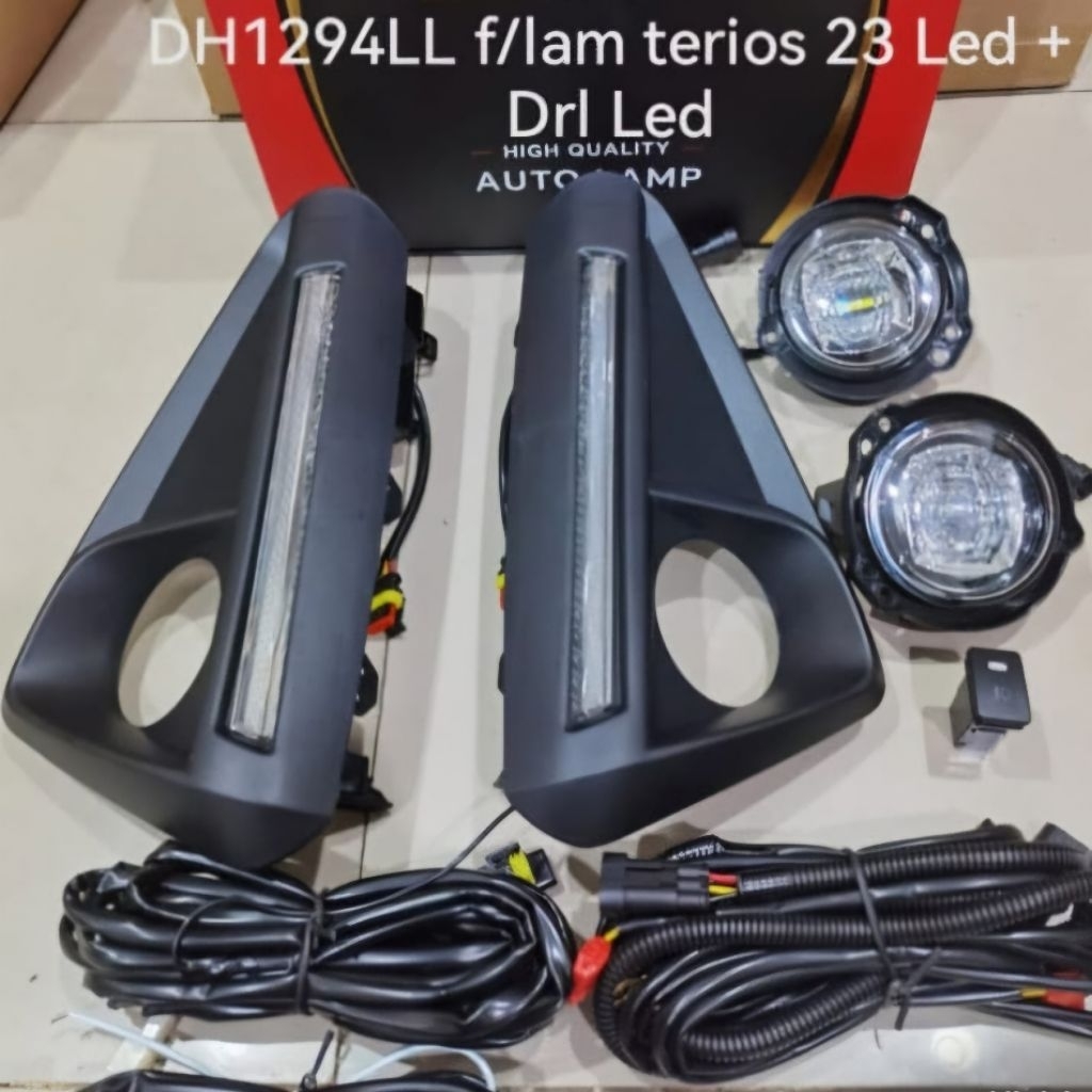 FOGLAMP SET LED + DRL DAIHATSU NEW TERIOS 2023UP