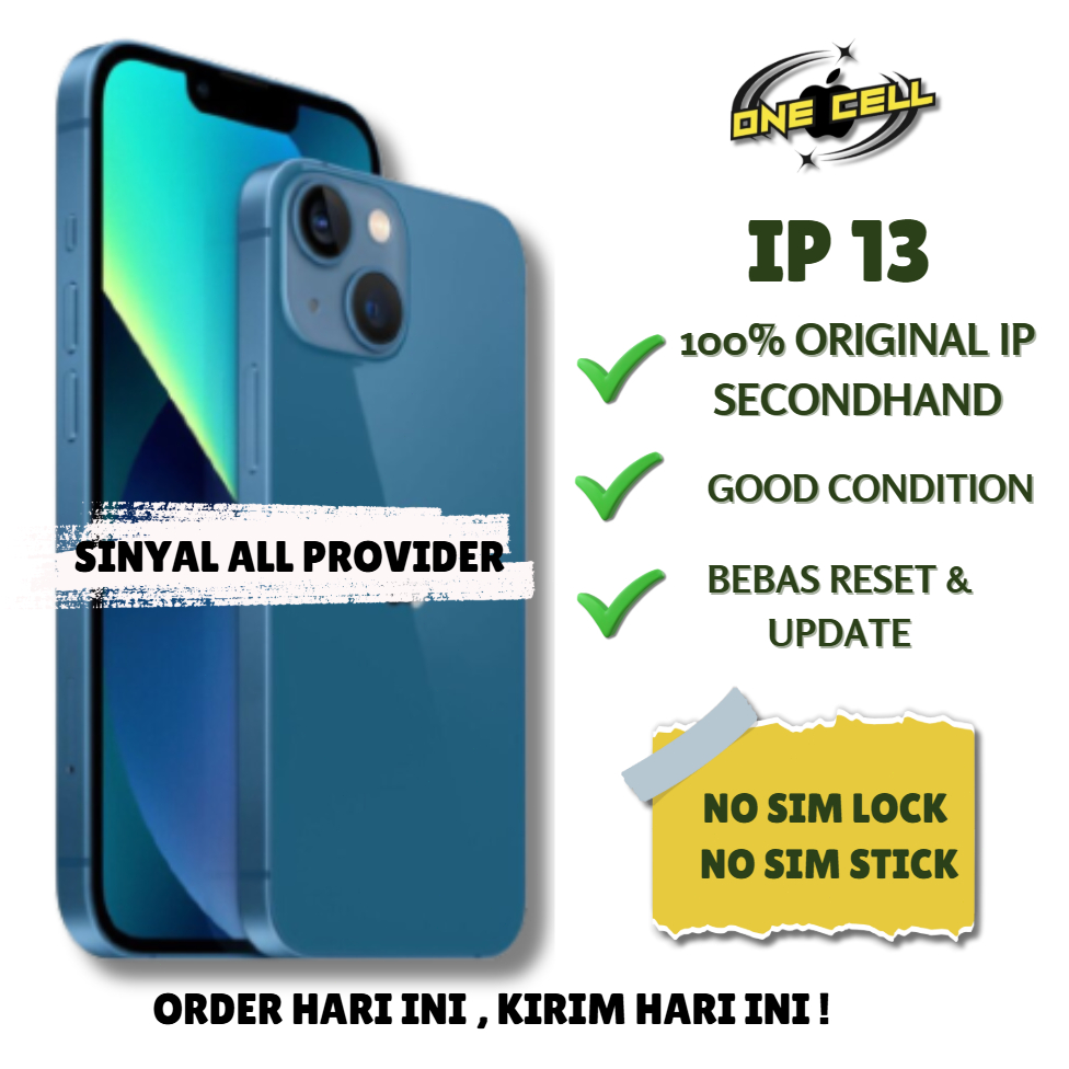 IP 13/13 MINI 128GB/256GB SECOND KONDISI BAGUS BUKAN SIMLOCK BUKAN SIMSTICK / PART MASIH ORI BELUM G