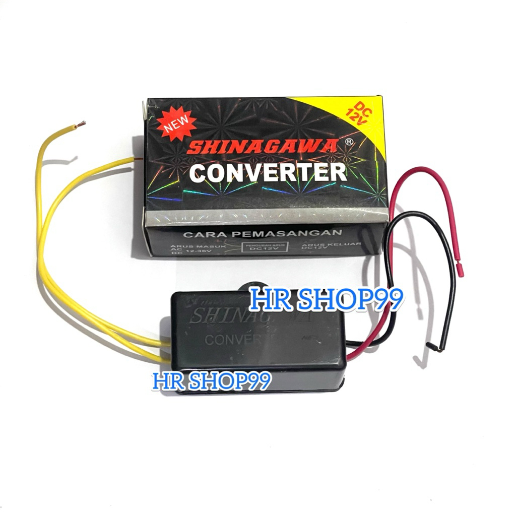 Converter Relay Pengubah arus truk 24volt ke 12volt  - relay ubah vlt 24 VLT ke12vlt