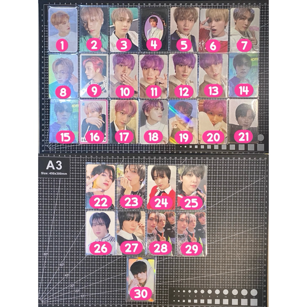 WTS [WANT TO SELL] PHOTOCARD PC OFFICIAL HAECHAN NCT DREAM 127 HOLO WE GO UP CATHARSIS HOT SAUCE YEA