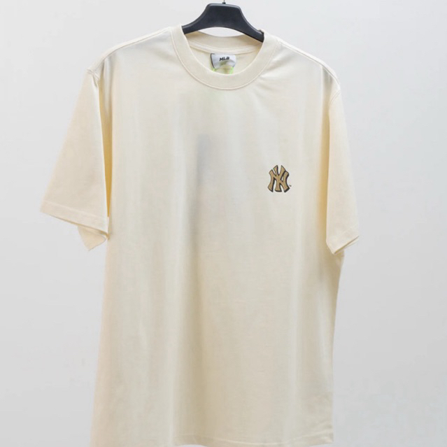 Baju MLB New Yorks Yankees Bee White Gold