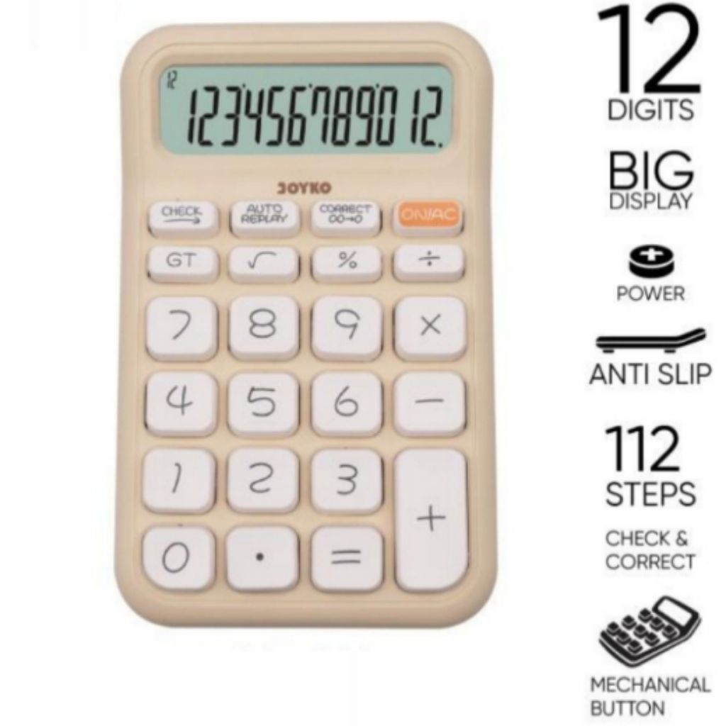 

Cream Color Calculator 12 Digits Check Kalkulator Dua Belas Digits Warna Krem Correct