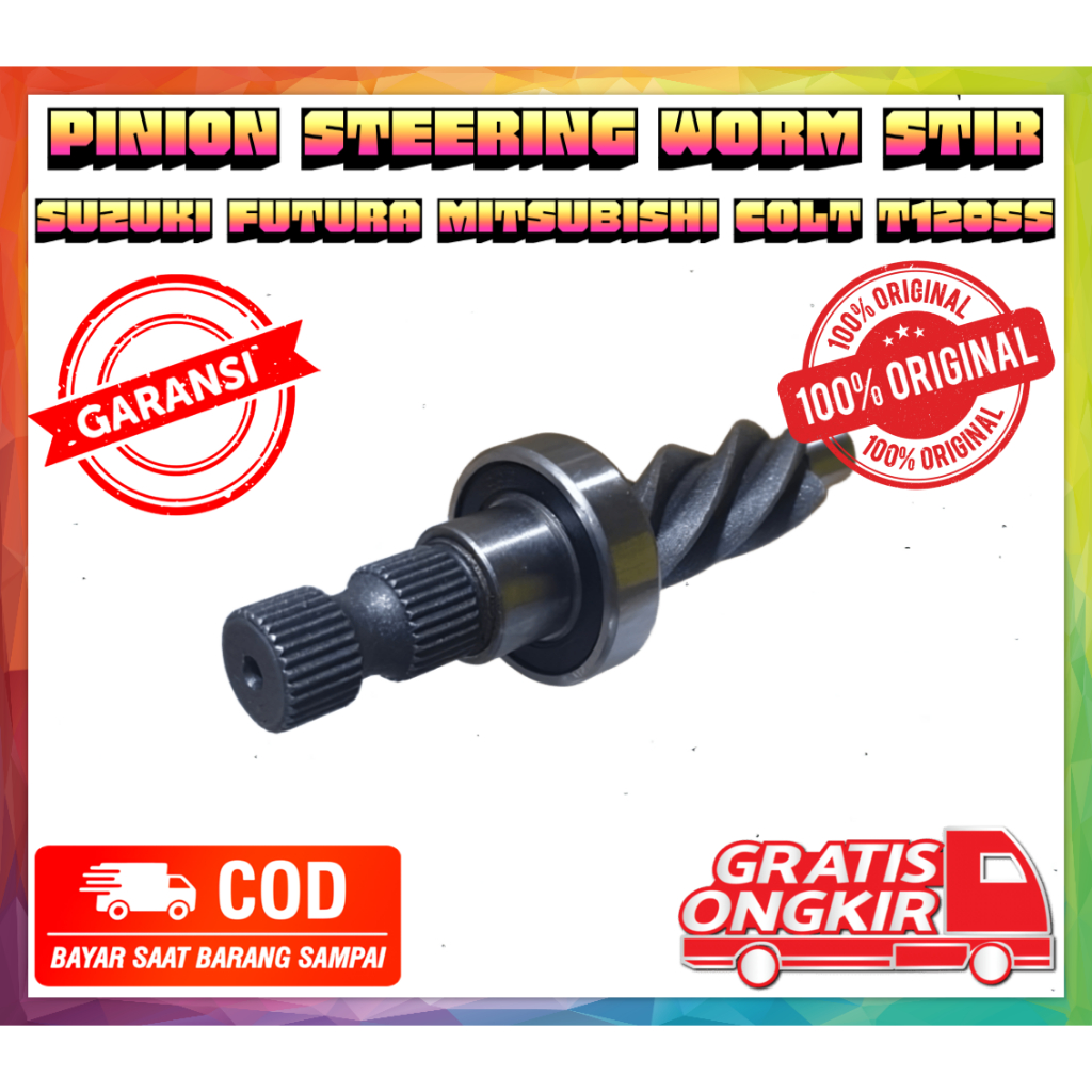 PINION STEERING WORM STIR SUZUKI FUTURA COLT T120SS