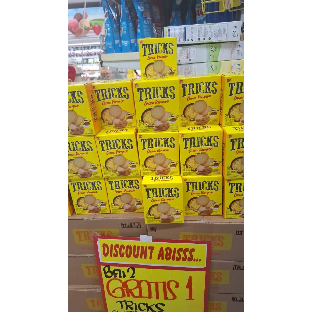 

Tricks Cheese Ramyeon isi 4 60g