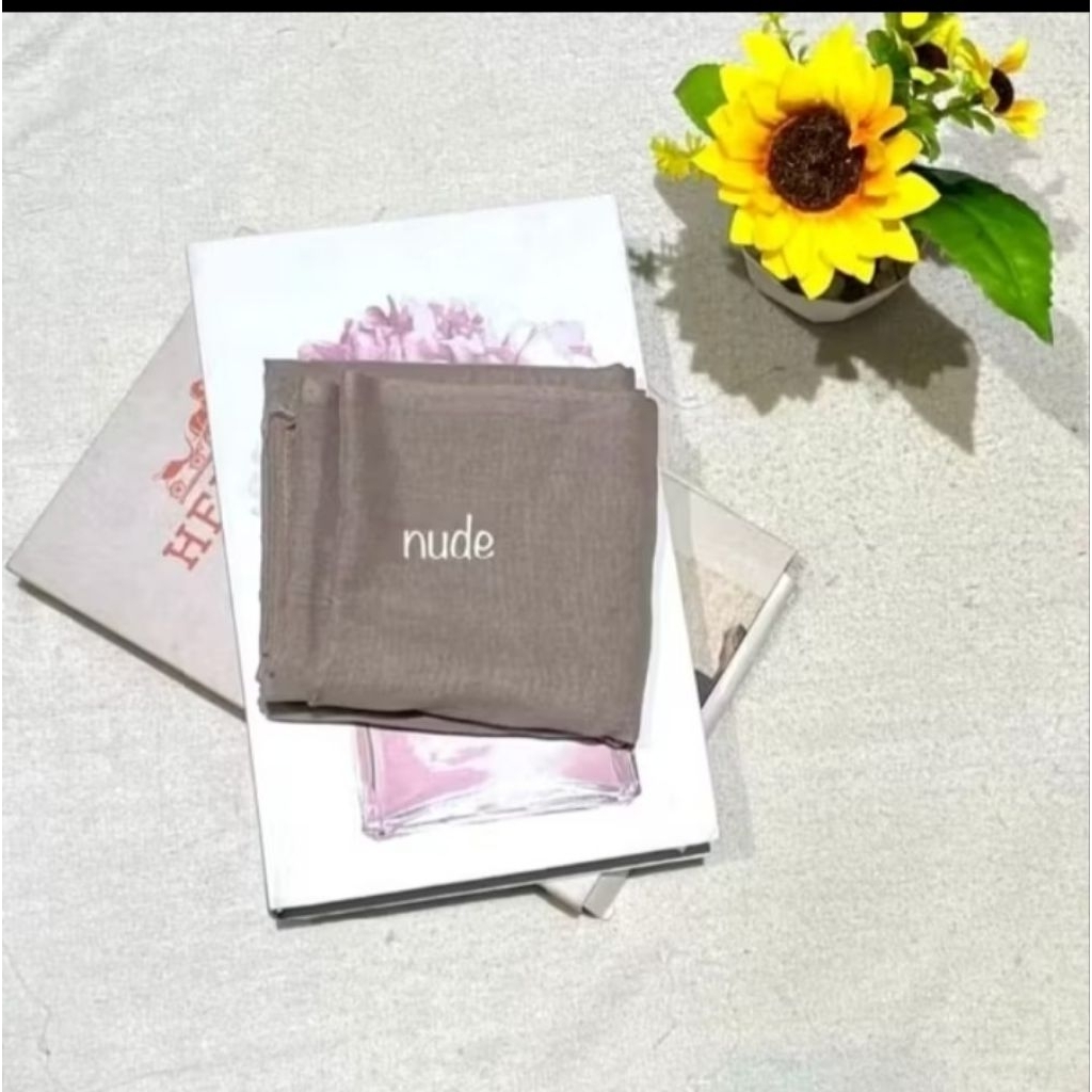hijab paris jadul warna nude