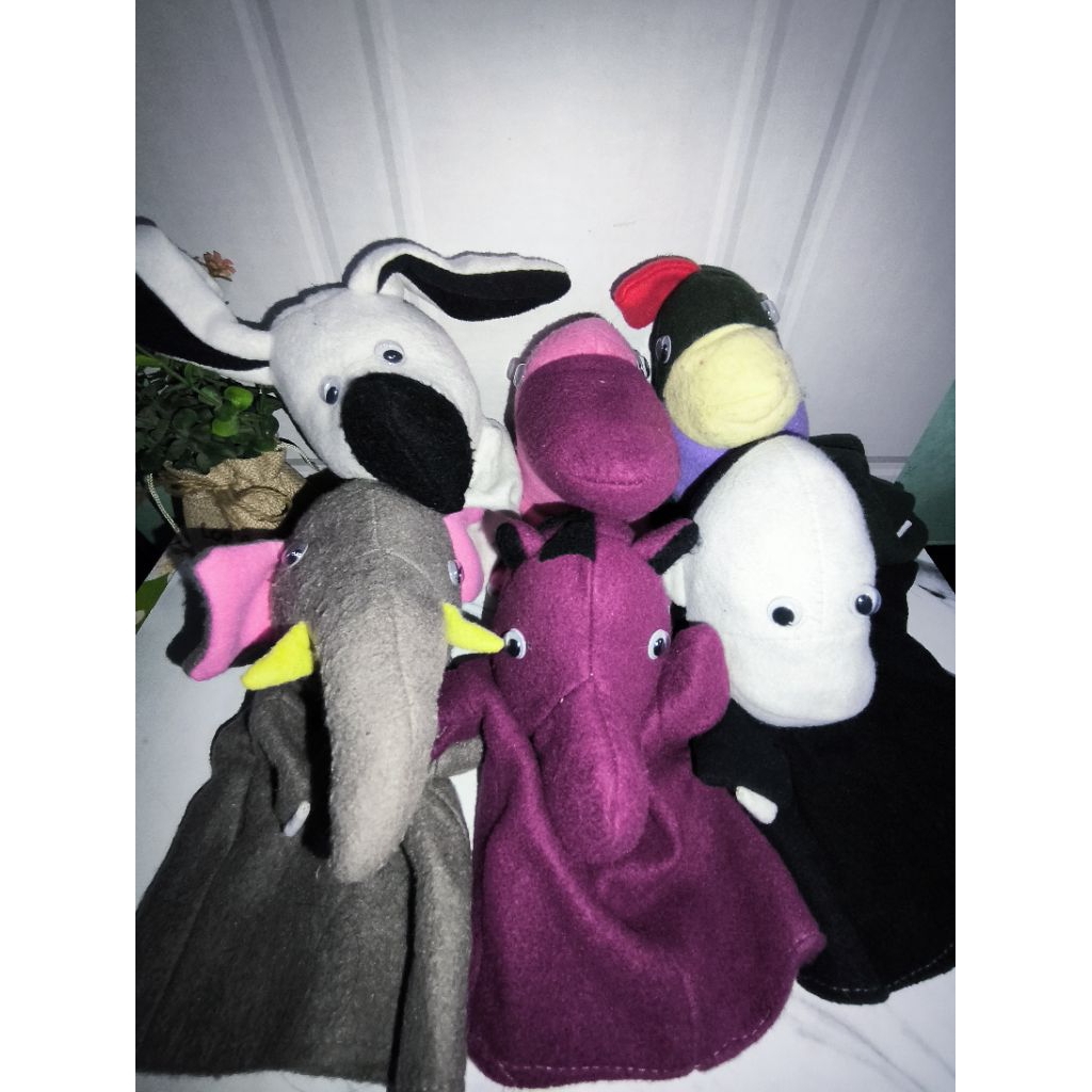 Boneka Tangan Binatang isi 6pcs